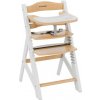 Detská jedálenská stolička 4v1 Morsel 40 biela / naturálna Detská jedálenská stolička 4v1 Morsel 40 biela / naturálna