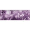 Preinterier BO0067 Samolepiaca bordúra Fialové motýle 10,6cmx5m