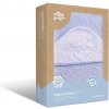 Interbaby Osuška froté KRÁLÍČEK BEBE 100 x100 - MODRÁ