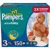 Pampers Active baby 3 midi plienky 150ks