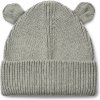 Liewood Detská čiapka s uškami Gina Grey melange