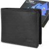 Beltimore pánska peňaženka z pravej kože, čierna Beltimore pánska peňaženka z pravej kože, čierna