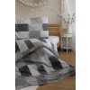 Obliečky Maľba šedé - 200x140 cm + 90x70 cm Obliečky Maľba šedé - 200x140 cm + 90x70 cm