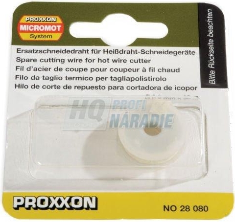 PROXXON Micromot Náhradný rezný drôt pre THERMOCUT 230/E, 28080