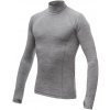 Sensor Merino Bold tričko dl.rukáv roll neck cool gray