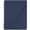 Matějovský Prestieradlo Matejovský tmavo modré Jersey s elastanom 200x220 cm Matějovský Prestieradlo Matejovský tmavo modré Jersey s elastanom 200x220 cm