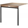 String Výklopný stolík String Folding Table, walnut/black String Výklopný stolík String Folding Table, walnut/black
