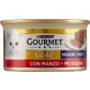 Krmivo pre mačky, paštéta s hovädzím mäsom Gold Manzo 85g - Gourmet talianska pena Krmivo pre mačky, paštéta s hovädzím mäsom Gold Manzo 85g - Gourmet talianska pena