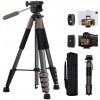 K&F Camera Tripod S255A3+BV01 (Deep space gray) K&F Concept K&F Camera Tripod S255A3+BV01 (Deep space gray) K&F Concept