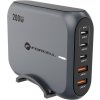 FORCELL F-ENERGY GaN III VT-51 3xTypeC+2xUSB-A PD QC4.0 SFC2.0 200W gray FORCELL F-ENERGY GaN III VT-51 3xTypeC+2xUSB-A PD QC4.0 SFC2.0 200W gray
