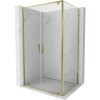 MEXEN/S - Exo sprchovací kút dvere krídlové 70 x 90, transparent, zlato 8182-070-090-50-00 MEXEN/S - Exo sprchovací kút dvere krídlové 70 x 90, transparent, zlato 8182-070-090-50-00