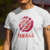 Tričko s potlačou YAMAHA Pánsky Biela L Tričko s potlačou YAMAHA Pánsky Biela L