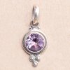 Nefertitis Ametyst prívesok striebro Ag 925 MIX2 NF54990 - 1,3 cm, 1,5 g Nefertitis Ametyst prívesok striebro Ag 925 MIX2 NF54990 - 1,3 cm, 1,5 g
