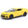 Maisto 2017 Camaro ZL1 metal žlutá 1:24