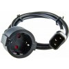 Síťový kabel pro výstup UPS - redukce PC konektor NKUP-230V-SCH2 Síťový kabel pro výstup UPS - redukce PC konektor NKUP-230V-SCH2