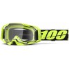 100% Armatic, MX okuliare - Neon Yellow/Clear Lens 100% Armatic, MX okuliare - Neon Yellow/Clear Lens