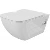 LAVITA Závesná WC misa PARANA bez lemky s funkciou bidetu so sedadlom z duroplastu biela LAVITA Závesná WC misa PARANA bez lemky s funkciou bidetu so sedadlom z duroplastu biela