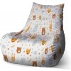 Sablio Sedací vak Bean Medveď a líška - 100 x 90 x 45 cm Sablio Sedací vak Bean Medveď a líška - 100 x 90 x 45 cm