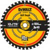 DeWALT DT10303 Pilový kotouč pro kot. pily 184x16mm 40 zub. ATB +20°, jemný řez