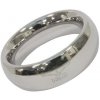 Mister B Stainless Cockring Donut 42,5 mm, strieborný nerezový krúžok s pevným priemerom