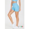 Goldbee mini šortky s vysokým pásom svetlomodrá