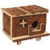 Domek SMALL ANIMAL Srub dřevěný s kůrou 18 x 13 x 13,5 cm Domek SMALL ANIMAL Srub dřevěný s kůrou 18 x 13 x 13,5 cm