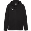 Pánska športová mikina Puma, TEAMFINAL CASUALS HOODED JACKET Čierna,Biela XXL Pánska športová mikina Puma, TEAMFINAL CASUALS HOODED JACKET Čierna,Biela XXL