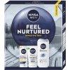 Nivea darčeková sada Men Box Face Sensitive 2025 denný krém SPF30 50 ml, čistiaci gél 100 ml, sprchovací gél 250 ml Nivea darčeková sada Men Box Face Sensitive 2025 denný krém SPF30 50 ml, čistiaci gél 100 ml, sprchovací gél 250 ml
