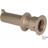 Hugo Lahme priechod stenou, bronz, vnútorný závit 2“ x 1 1/2“, dĺžka 240 mm, pre fóliové a keramické bazény