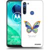 Picasee silikónový prehľadný obal pre Motorola Moto G8 - Diamanty White Picasee silikónový prehľadný obal pre Motorola Moto G8 - Diamanty White