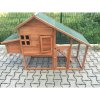 Kvalitný kurník s výbehom nemeckej výroby. Blackbird, 180x66x120cm. Kvalitný kurník s výbehom nemeckej výroby. Blackbird, 180x66x120cm.