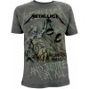 Metallica And Justice For All Neon All Over Grey XL Tričko Metallica And Justice For All Neon All Over Grey XL Tričko