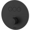 Kronenbach Smart Push vaňová/sprchová batéria podomietková s termostatom čierna 19044003SM Kronenbach Smart Push vaňová/sprchová batéria podomietková s termostatom čierna 19044003SM