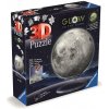 Ravensburger 3D PuzzleBall Měsíc - svítící 74 ks Ravensburger 3D PuzzleBall Měsíc - svítící 74 ks
