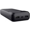 TRUST Powerbanka Avala, 20000 mAh, 1xUSB-C + 2xUSB, černá 25883 TRUST Powerbanka Avala, 20000 mAh, 1xUSB-C + 2xUSB, černá 25883