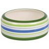 Trixie Keramická miska prúžkovaná pre morčatá 200 ml/11 cm Trixie Keramická miska prúžkovaná pre morčatá 200 ml/11 cm
