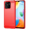 Gumený kryt MOFI na Xiaomi Redmi 10C - Červená Gumený kryt MOFI na Xiaomi Redmi 10C - Červená