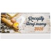 Press Group Stolový kalendár riadkový 30 x 12 cm - Recepty starej mamy 2026 Press Group Stolový kalendár riadkový 30 x 12 cm - Recepty starej mamy 2026