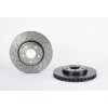 Perforovaný brzdový kotúč Brembo pre Mercedes B-trieda W246 predný Perforovaný brzdový kotúč Brembo pre Mercedes B-trieda W246 predný
