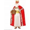 Kostým Kráľa Kráľ Červený Kostým Pána Kráľovská plášťovka 140 Kostým Kráľa Kráľ Červený Kostým Pána Kráľovská plášťovka 140