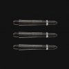 Winmau Carbon 35 mm krátke čierne
