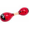 Small Foot Maraca dřevěné rumbagule Beruška