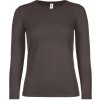 B&C Tričko B&C E150 LSL, dámské, dlouhý rukáv COT01006T15003-bear brown L Hnědá B&C Tričko B&C E150 LSL, dámské, dlouhý rukáv COT01006T15003-bear brown L Hnědá