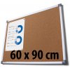 Jansen Display Korková nástěnka 900 x 600 mm Jansen Display Korková nástěnka 900 x 600 mm