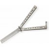 BENCHMADE Tréningový motýlik HAIR COMB SILVER BENCHMADE Tréningový motýlik HAIR COMB SILVER