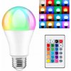 LED žiarovka RGB SD E27 5W - 16 farieb, diaľkové ovládanie LED žiarovka RGB SD E27 5W - 16 farieb, diaľkové ovládanie