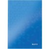 Záznamová kniha Leitz WOW A5 80 listov linajková modrá Leitz