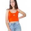 Alpha Industries CROP TOP Wmn atomic red dámske tielko Farba: oranžová, Veľkosti dámske: M Alpha Industries CROP TOP Wmn atomic red dámske tielko Farba: oranžová, Veľkosti dámske: M