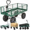 Záhradný vozík 4-kolesový 300 kg rozkladací 110 l Záhradný vozík 4-kolesový 300 kg rozkladací 110 l