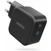 Choetech rýchla sieťová nabíjačka GaN USB Typ C 61W 3A Power Delivery čierna Choetech rýchla sieťová nabíjačka GaN USB Typ C 61W 3A Power Delivery čierna